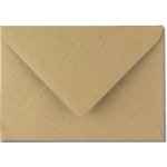 Barevné obálky na svatební oznámení Barva: Kraft (přírodní hnědá) – Zboží Mobilmania