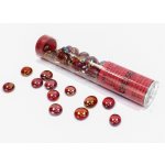 Hrací kameny skleněné Crystal Red 40ks – Zboží Dáma