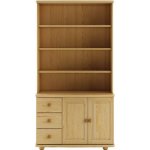 Nábytek z lesa Knihovna KW125 masiv borovice – Sleviste.cz
