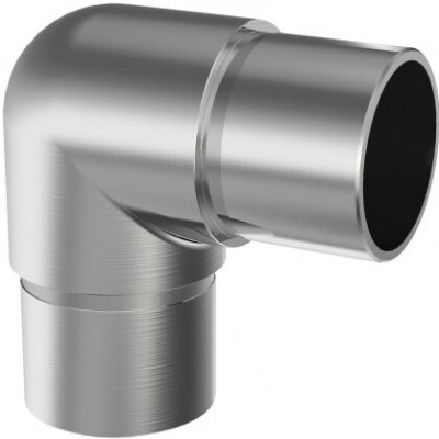 Hahn Steel Spoj 90° pro vložení madla O42,4 x 2,0 mm, broušený – Sleviste.cz