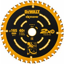 DeWALT DT10301 Pilový kotouč 165x20mm 40 zubů