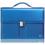 ADK aktovka Carbon modrá – Zboží Mobilmania