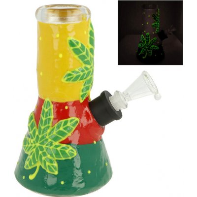 SUPER HEROES Skleněný bong Jamaika 20cm – Hledejceny.cz