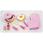 Viga dřevěné nádobí snídaně růžové – Hledejceny.cz