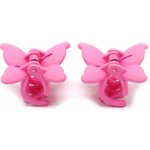 Skřipečky do vlasů - motýlci, 2 ks Barva: modrá – Zboží Dáma