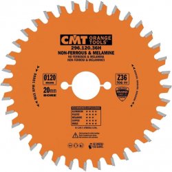 CMT Orange D:190x2,6mm d:20mm Z:40 Pilový kotouč pro elektronářadí finální řez C29219040H