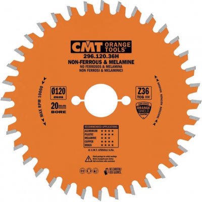 CMT Orange D:190x2,6mm d:20mm Z:40 Pilový kotouč pro elektronářadí finální řez C29219040H – Zboží Mobilmania