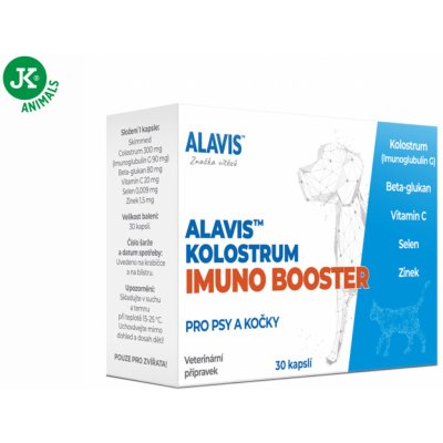 Patron ca s.r.o. ALAVIS Kolostrum Imuno Booster 30 cps – HobbyKompas.cz