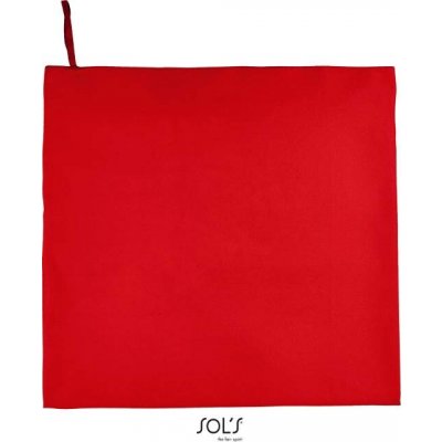 Sol´S Atoll osuška z mikrovlákna red 100 x 150 cm – Hledejceny.cz