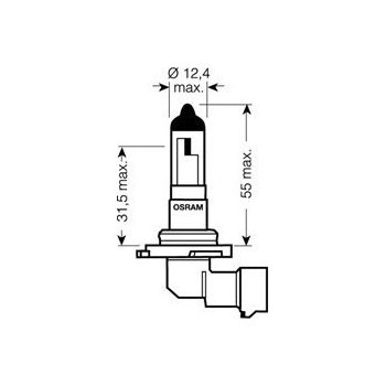 Osram HB4 P22d 12V 51W