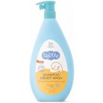 Bebble Dětský šampon a mycí gel s heřmánkem a lípou 400 ml – Zboží Dáma