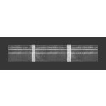 Kovovégarnýže.cz řasící stuha jednoskladová, 5 cm, 1:1,5 Délka řasící stuhy: 15,00m – Zboží Mobilmania