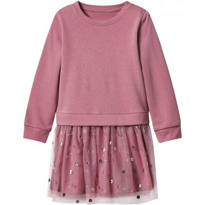 lupilu Dívčí mikinové šaty světle růžová – Zboží Dáma