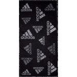 adidas ručník Branded Must-Have 140 x 70 cm černý – Zboží Mobilmania