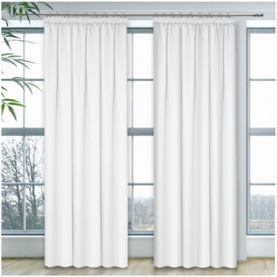 Mondo Italia Závěs řasící pásce Heaven bílý Bílá 140x160 cm – Sleviste.cz