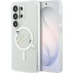 Karl Lagerfeld IML KC Script MagSafe pro Samsung Galaxy S26 Ultra průhledný KLHMS26L5HKSCAH – Zboží Živě