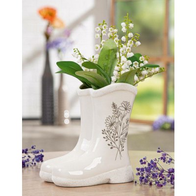 Gilde Váza s květinovým motivem Blumenstrauß, 19 cm – Hledejceny.cz