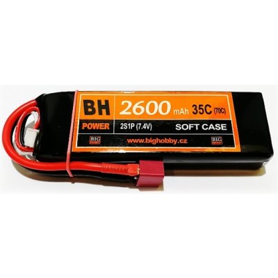 BH Power Li-pol baterie 2600 mAh 2S 35C 70C