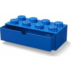 Specifikace LEGO storage (ROOM) LEGO stolní box 8 se zásuvkou Varianta:  modrá - Heureka.cz