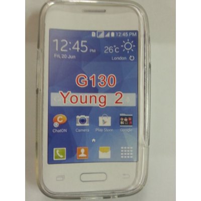 Pouzdro ForCell Lux S Samsung Galaxy Young 2/G130 čiré