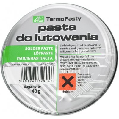 AG TermoPasty Pájecí pasta 40g – Zbozi.Blesk.cz