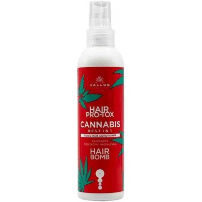 Kallos Hair Pro-Tox Cannabis Best in 1 kondicioner na vlasy s konopným olejem 200 ml – Zboží Dáma