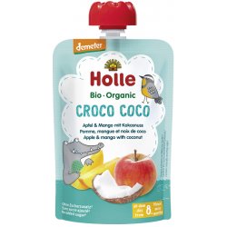 HOLLE Croco Coco Bio pyré jablko mango kokos 8 m+ 100 g