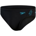 Speedo Hyper Boom Splice Brief Black/Bolt – Zboží Dáma