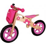 Bino DŘEVO růžové květinové – Zboží Dáma