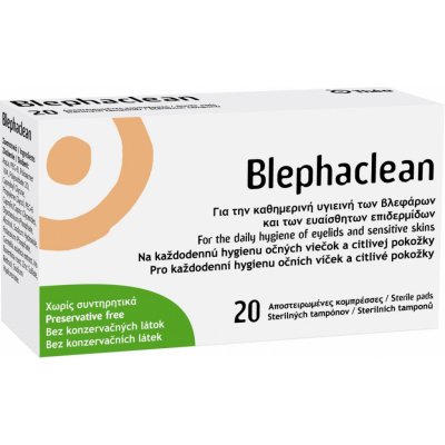 Blephaclean 20 sterilních tamponů – Zboží Mobilmania