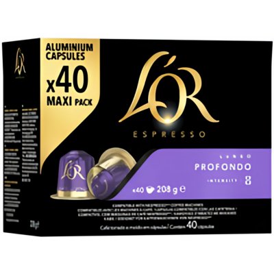 L´OR Profondo Nespresso 40 ks – Hledejceny.cz