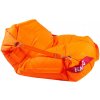 Sedací vak a pytel BeanBag 189x140 Comfort s popruhy fluo orange