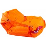 BeanBag Comfort 189 x 140 cm s popruhy fluo orange – Zboží Dáma