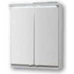 Olsen Spa Nice Led 60 x 64 x 15 cm - vrchní zrcadlová skříňka, galerka s led osvětlením – Hledejceny.cz