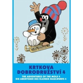 Krtkova dobrodružství 4 DVD