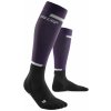 THE RUN COMPRESSION SOCKS TALL 4.0 VIOLET BLACK pánska