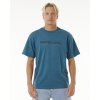 Pánské tričko s potiskem Rip Curl tričko DOSED UP TEE Trekking green