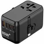 CROSSIO ChargeMe Adapter PLUS PD85W 2A+3C GaN III – Hledejceny.cz