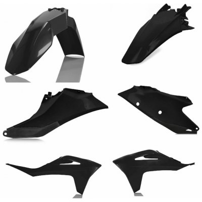 Acerbis Plastový kit pro Gas Gas Ec250/300/Ecf250/350 21 černá | Zboží Auto