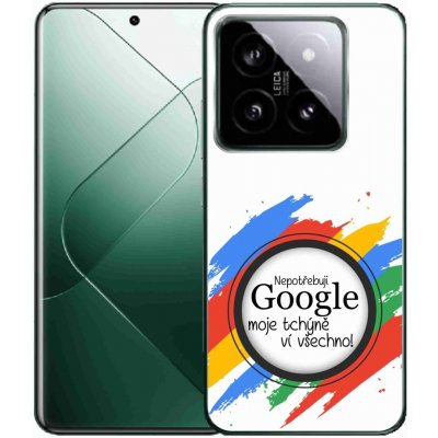 mmCase na Xiaomi 14 Pro - tchýně ví všechno bílé pozadí – Zboží Živě