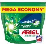 Ariel All in1 Pods Mountain Spring kapsle na praní 60 PD – Sleviste.cz