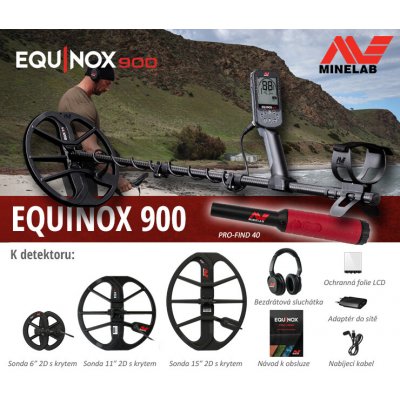 Minelab Equinox 900 dohledávačka Pro-Find 40 – Zboží Mobilmania