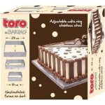 Toro Posuvná obdélníková nerezová forma 16-28cm 263902 – Zboží Dáma
