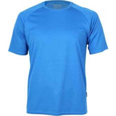 Cona Sports raglánové rychleschnoucí tričko na běhání modrá azurová – Zboží Mobilmania