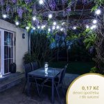 DecoLED Party osvětlení 5 m 10 ledově bílých LED IP67 PGX510 – Hledejceny.cz