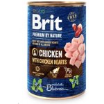 Brit Premium by Nature Chicken with Hearts 400 g – Zboží Mobilmania