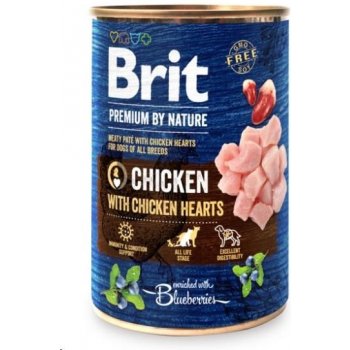 Brit Premium by Nature Chicken with Hearts 400 g