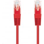 C-Tech CB-PP5-5R patch, Cat5e, UTP, 5m, červený – Zboží Živě