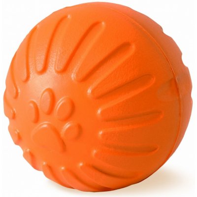 B&F Foam Míček pro psy interaktivní velký oranžový 9 cm – Zboží Mobilmania