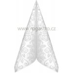 Airlaid ubrousky 89200 Dekor R bílé 50ks 40x40cm – Zboží Dáma